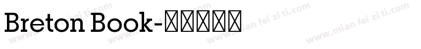 Breton Book字体转换